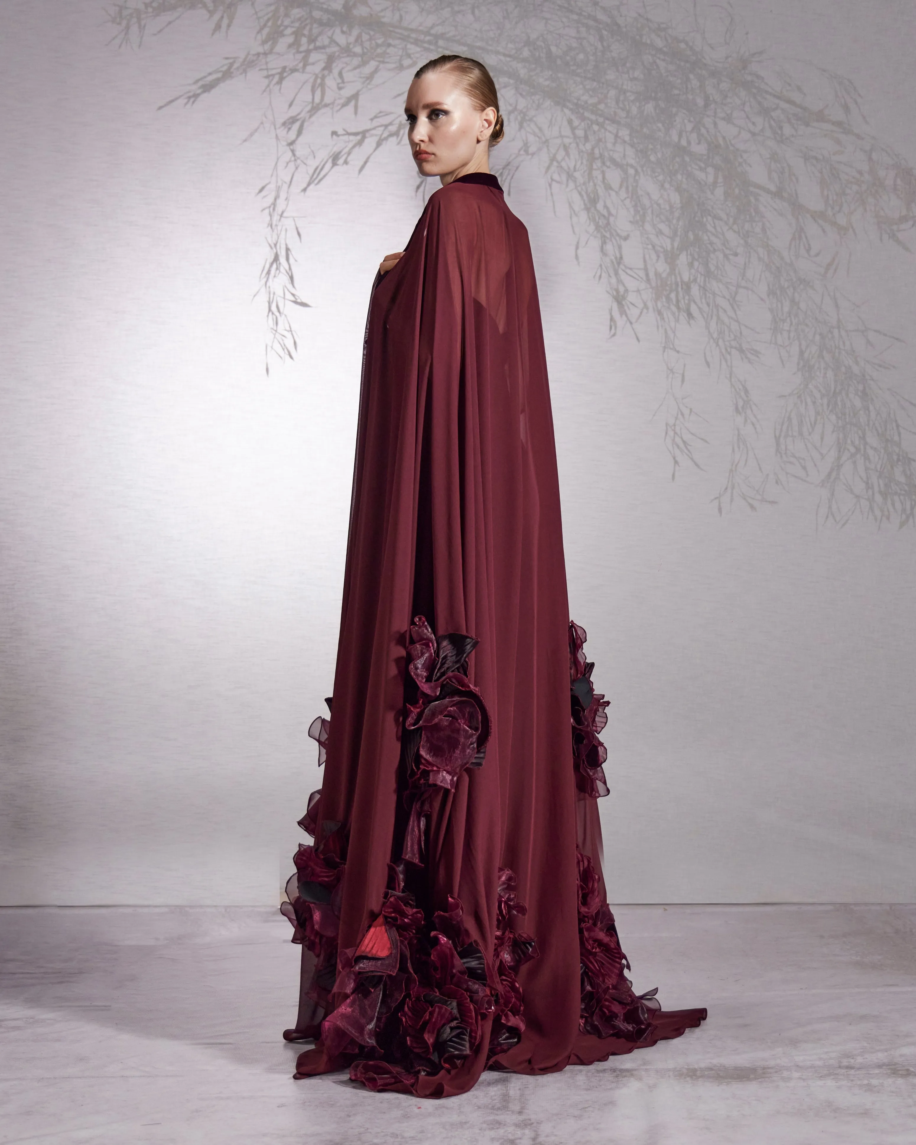 3D Flower Cape &  Dress