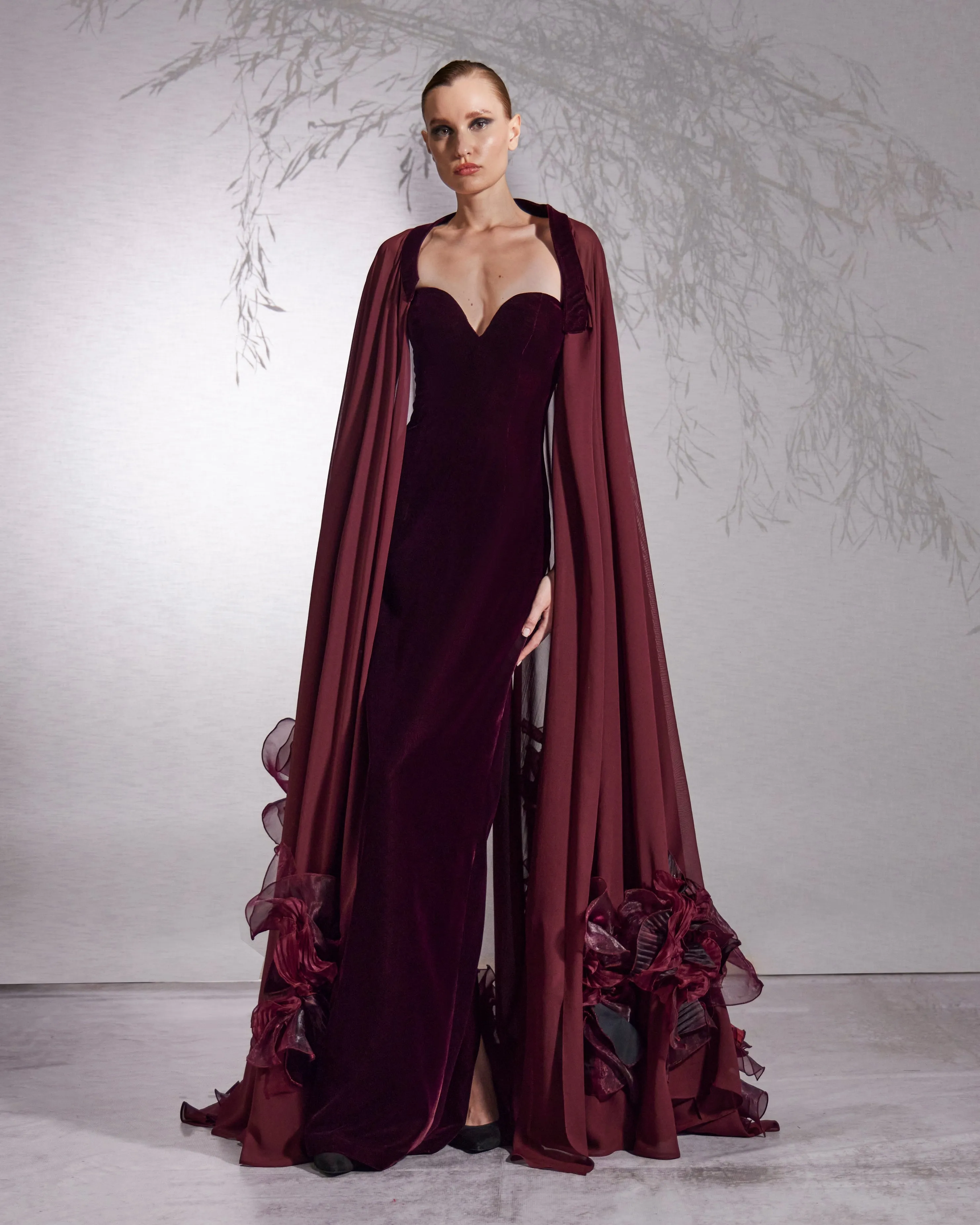 3D Flower Cape &  Dress