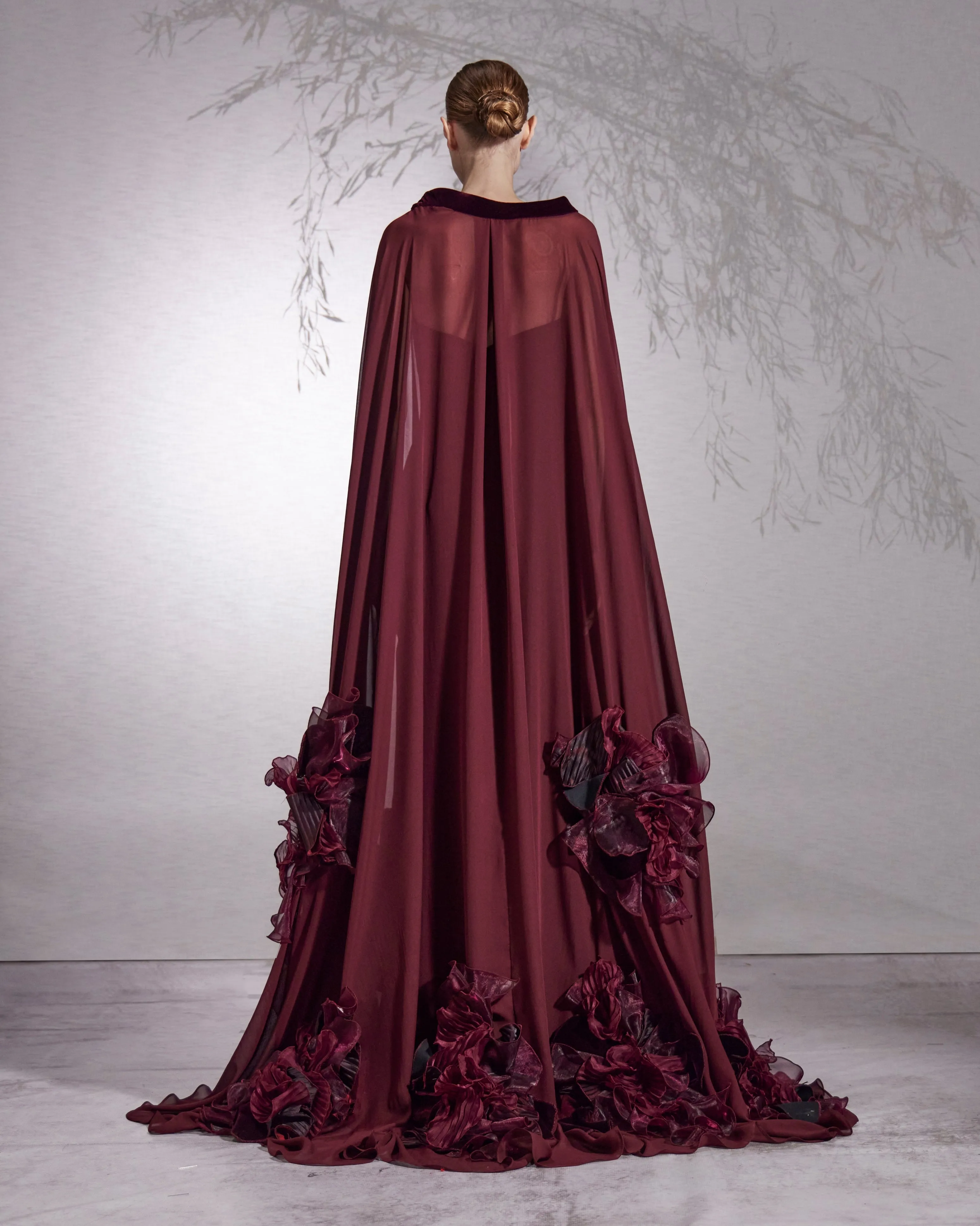 3D Flower Cape &  Dress