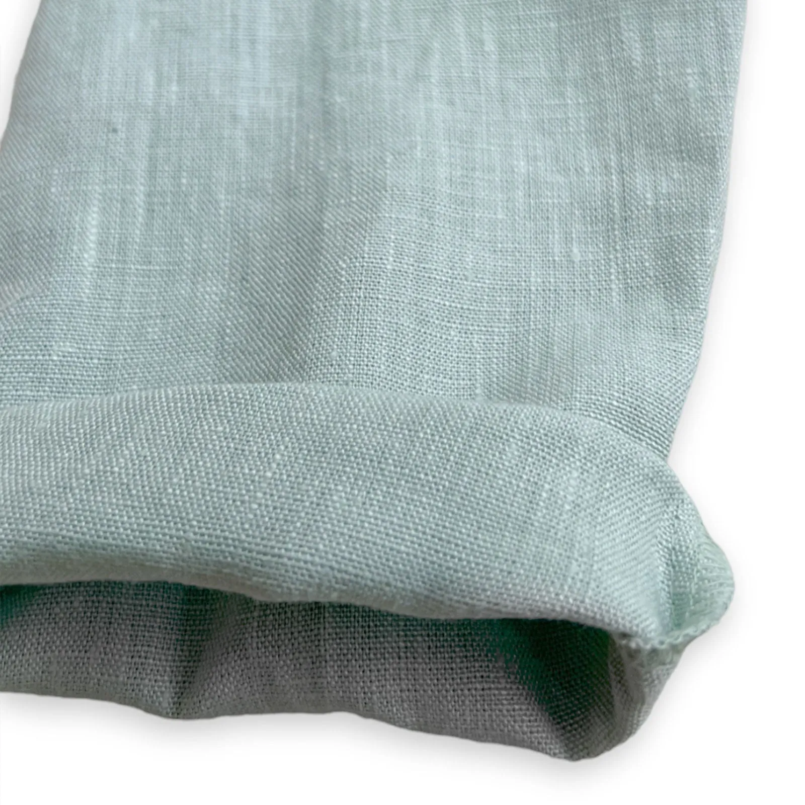 3T Daydream Blue-Green Linen Romper