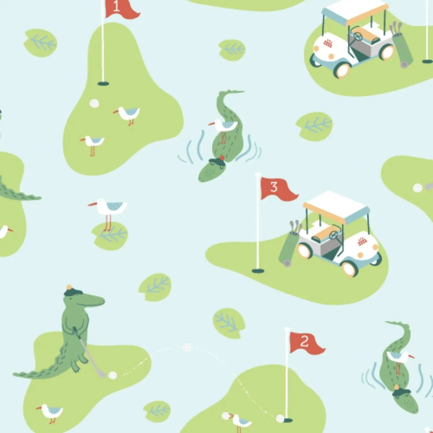 A Putt Above Modal Magnetic Romper