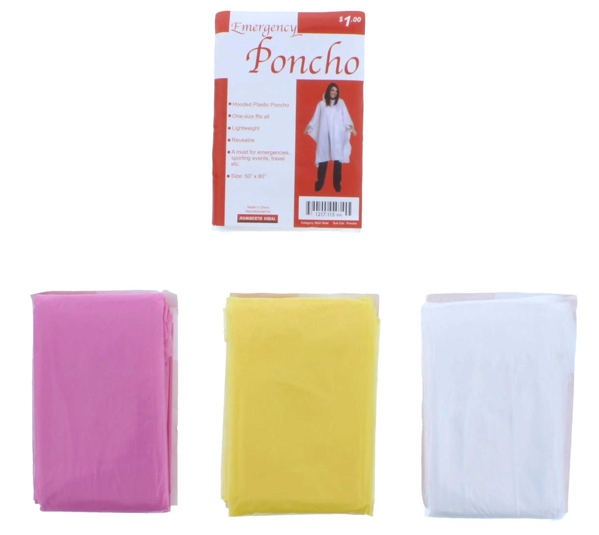 Adult Poncho