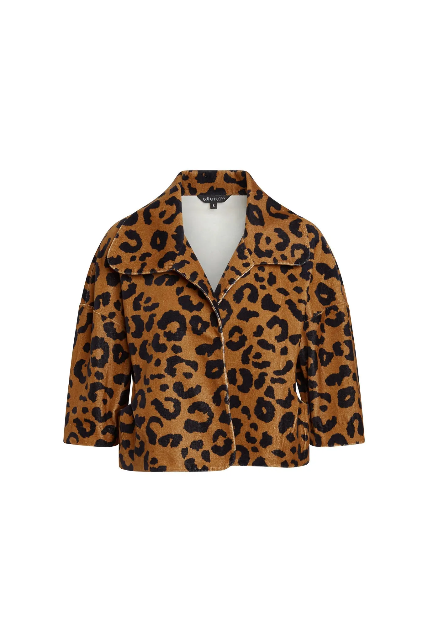 Alexa Cropped Jacket - Cheetah
