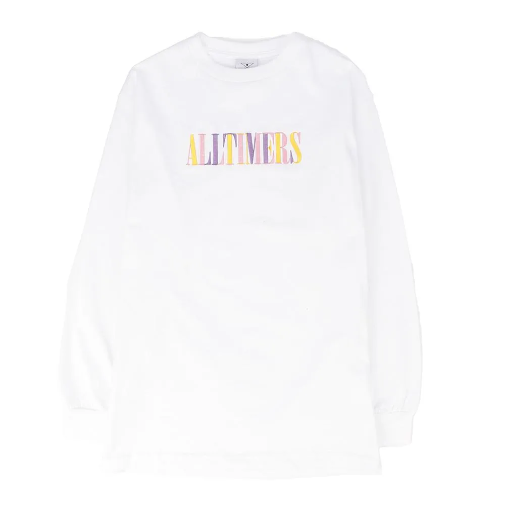 Alltimers Midtown Long Sleeve T-shirt / White
