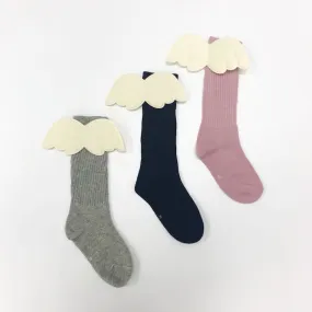 Angel's Wing Knee socks