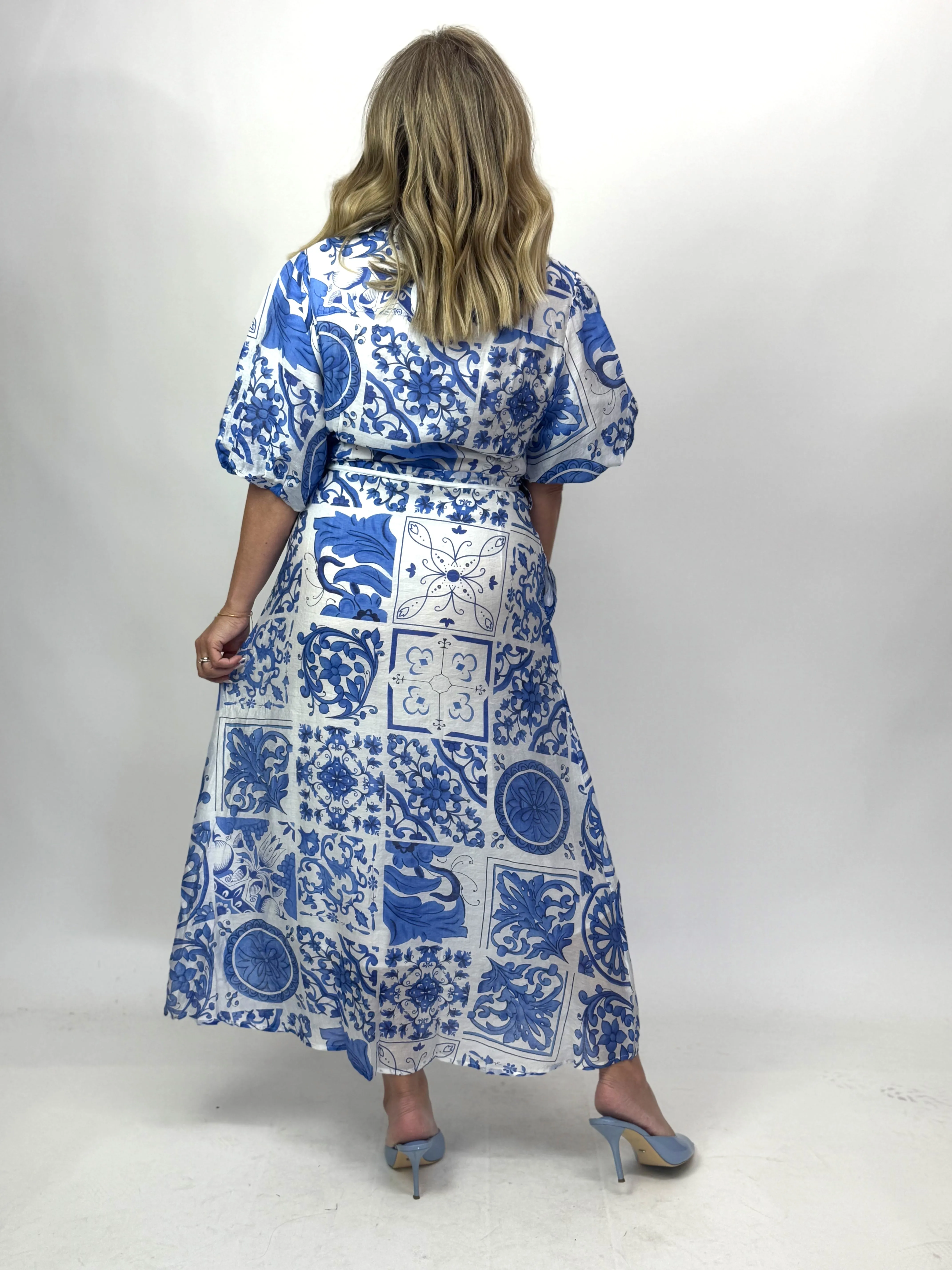 ATHENA MAXI SHIRT DRESS