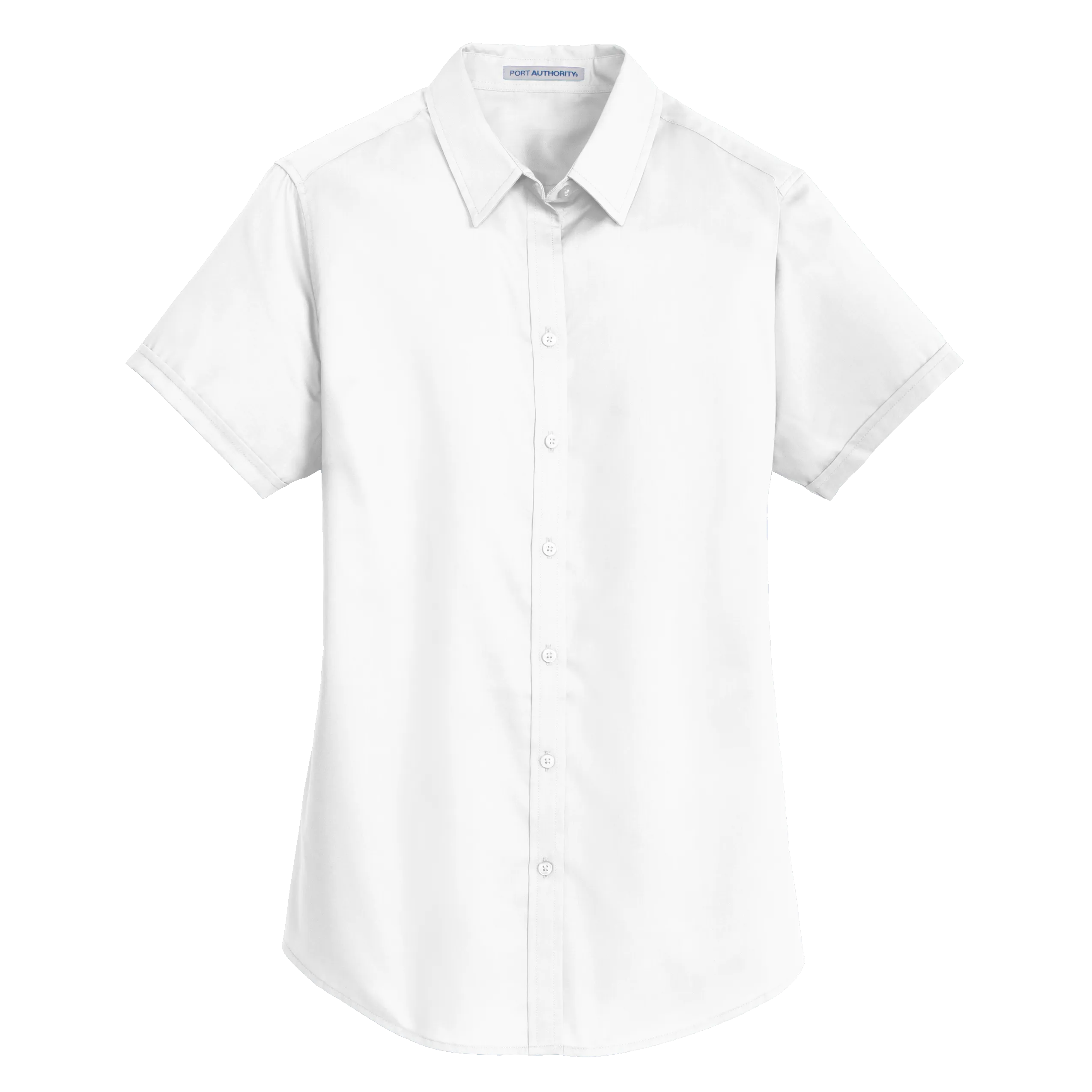 B1743W Ladies SuperPro Short Sleeve Twill Shirt