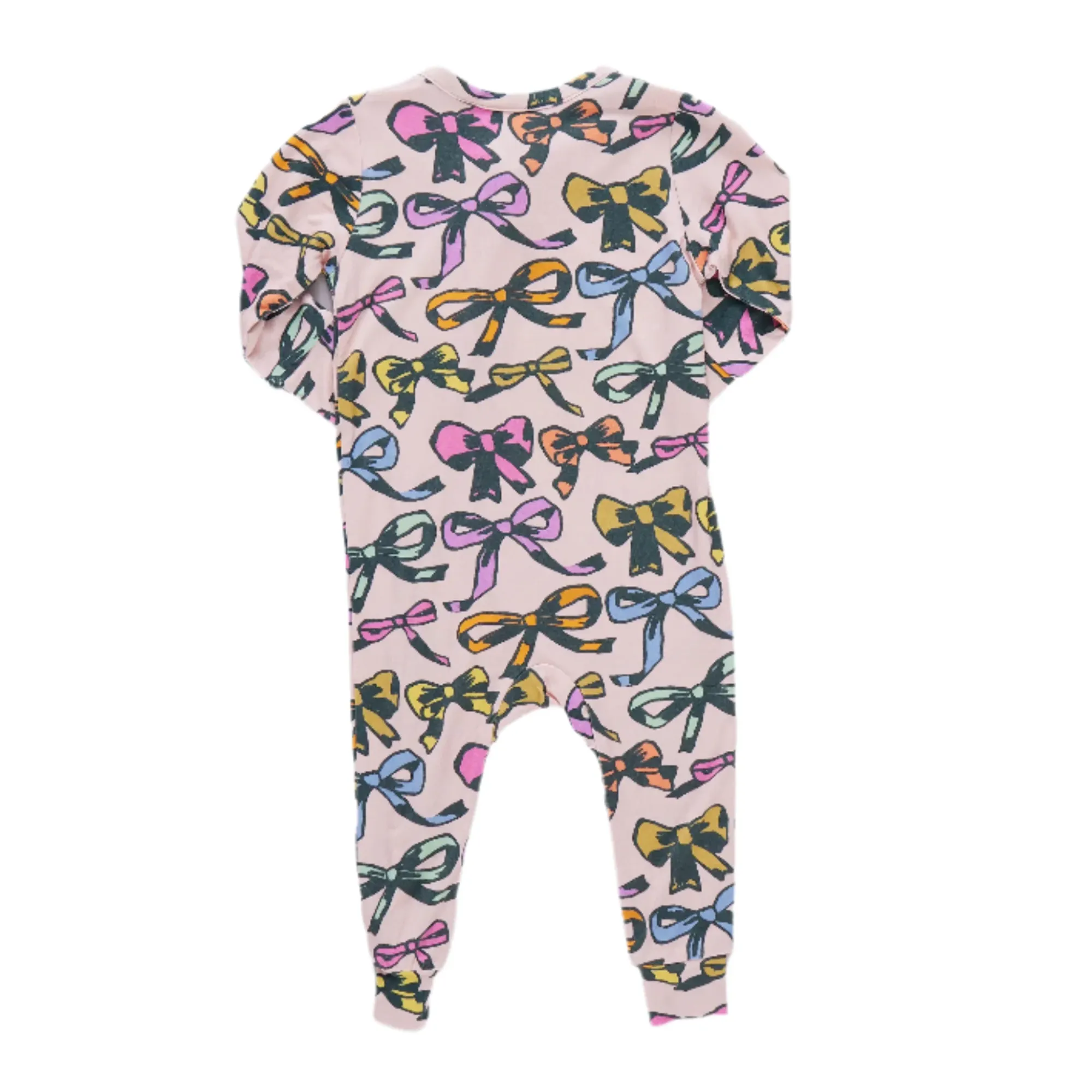 Baby Bamboo Romper - Multi Bows