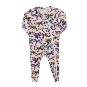 Baby Bamboo Romper - Multi Bows
