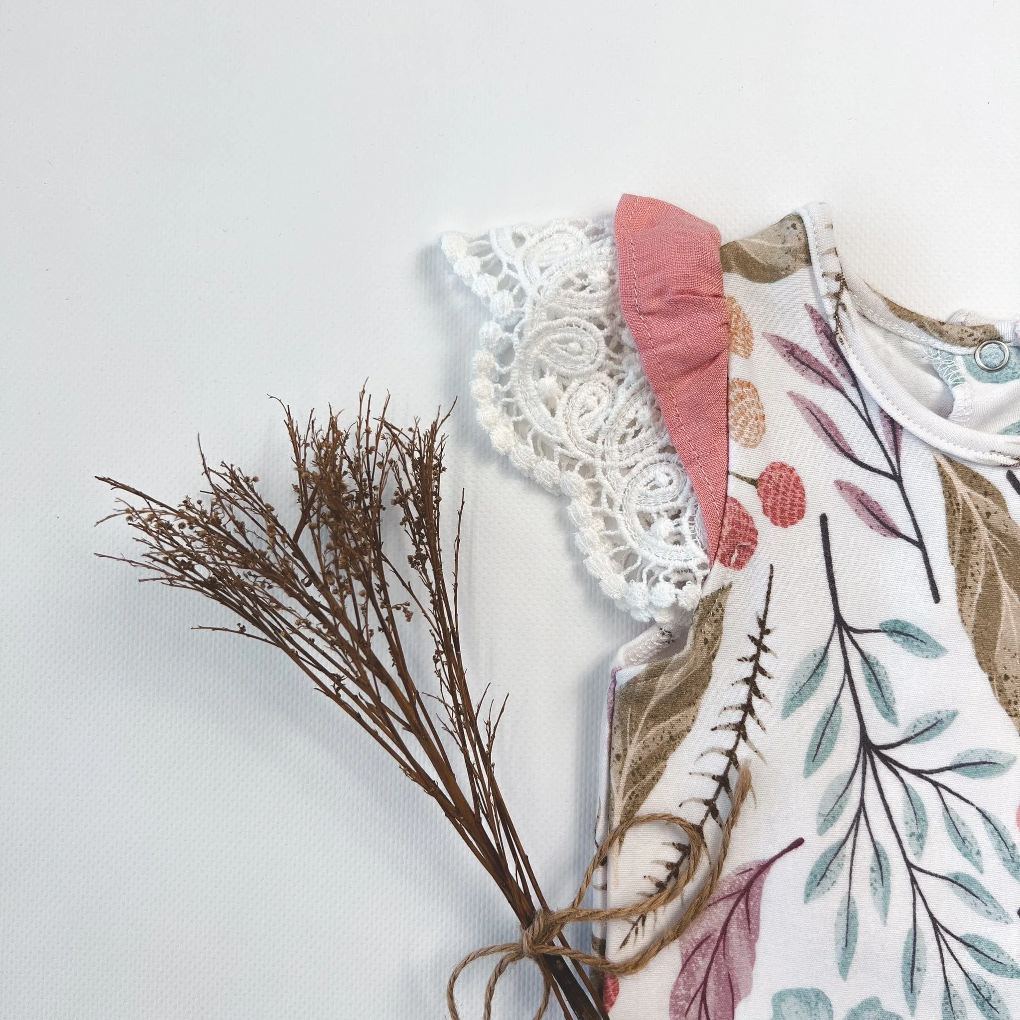 Baby Girls Knit Romper | Fairyfloss Floral
