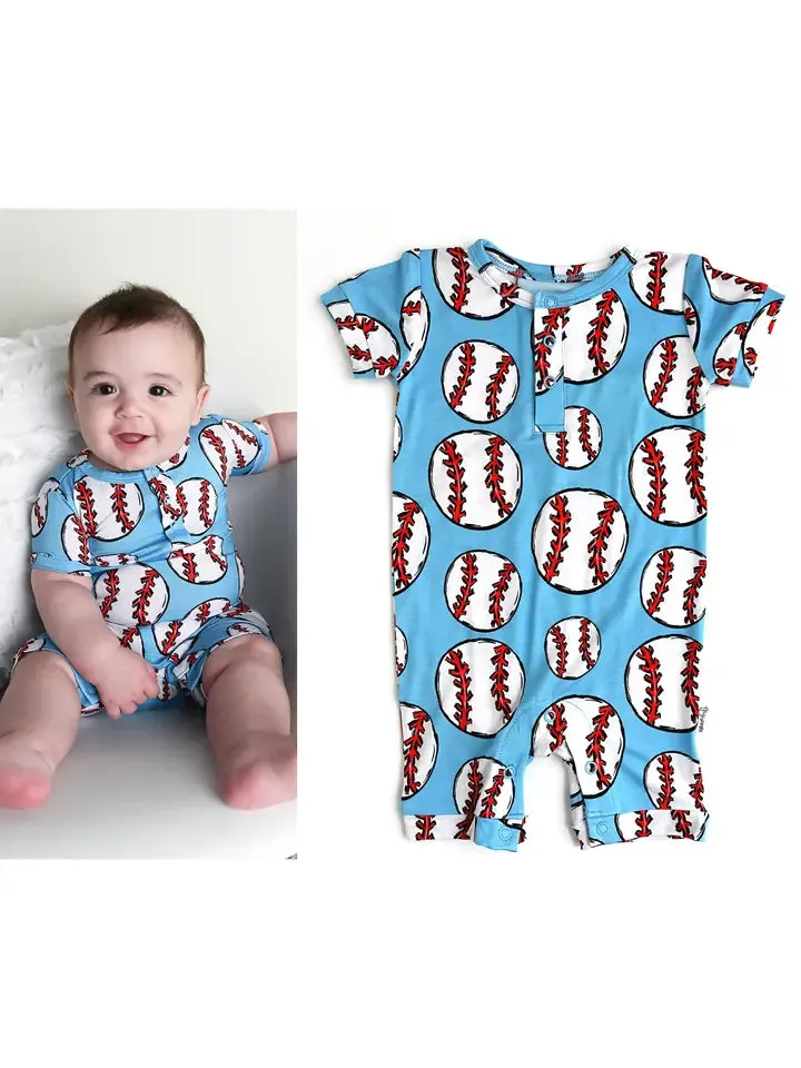 bambino henley romper