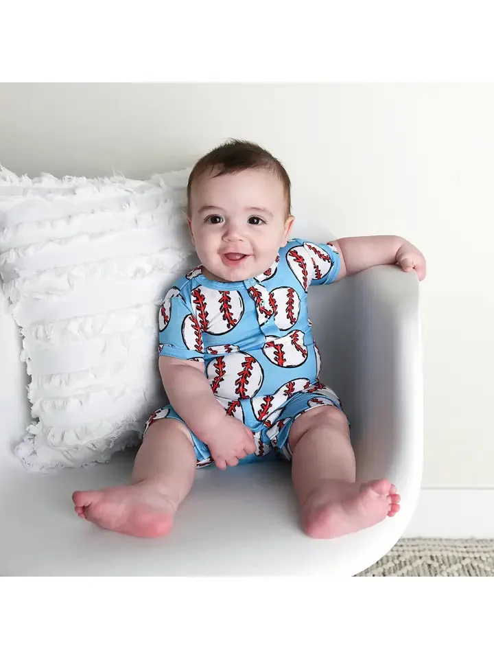 bambino henley romper