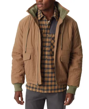 BASS OUTDOOR Men's Quilted Bomber Jacket Brown 2XL