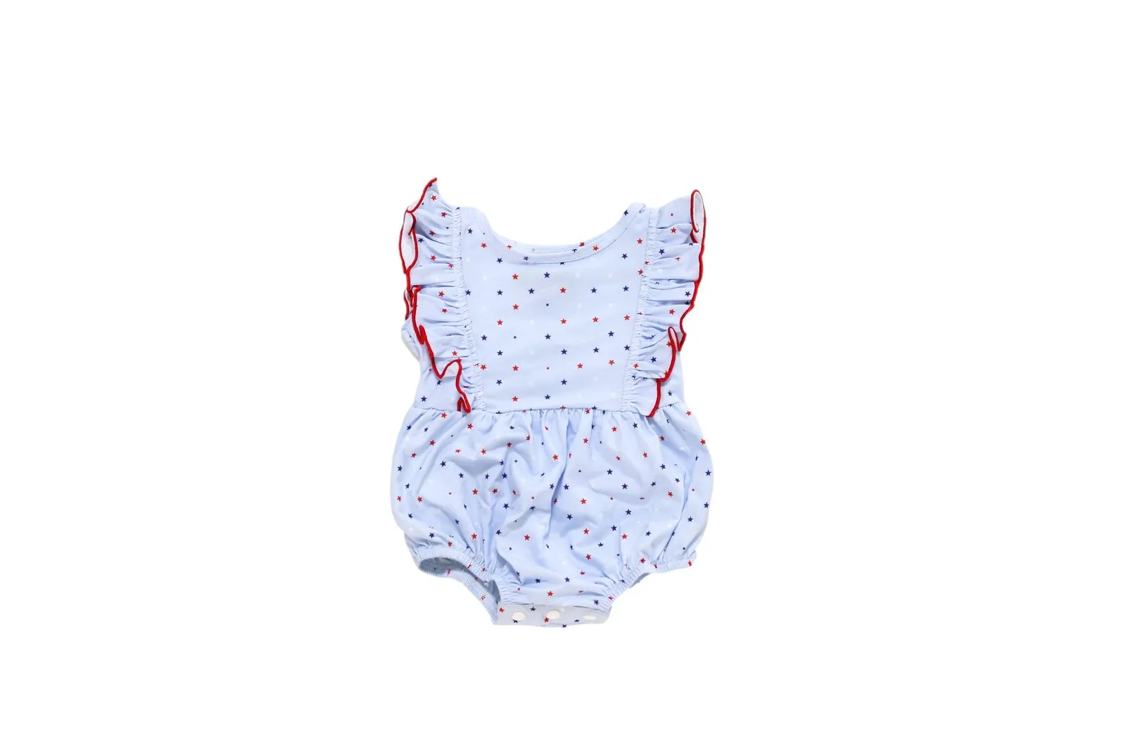 BEG Stars & Stripes Playsuit Bubble Romper