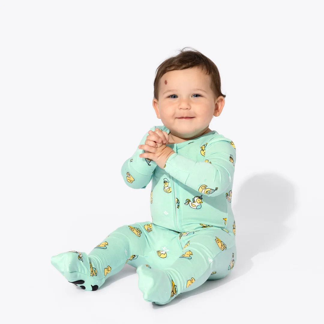 Bellabu Bear Convertible Footie - Rubber Ducky