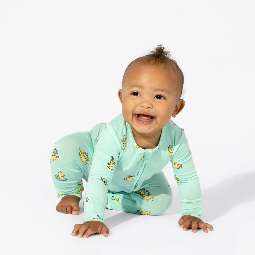 Bellabu Bear Convertible Footie - Rubber Ducky