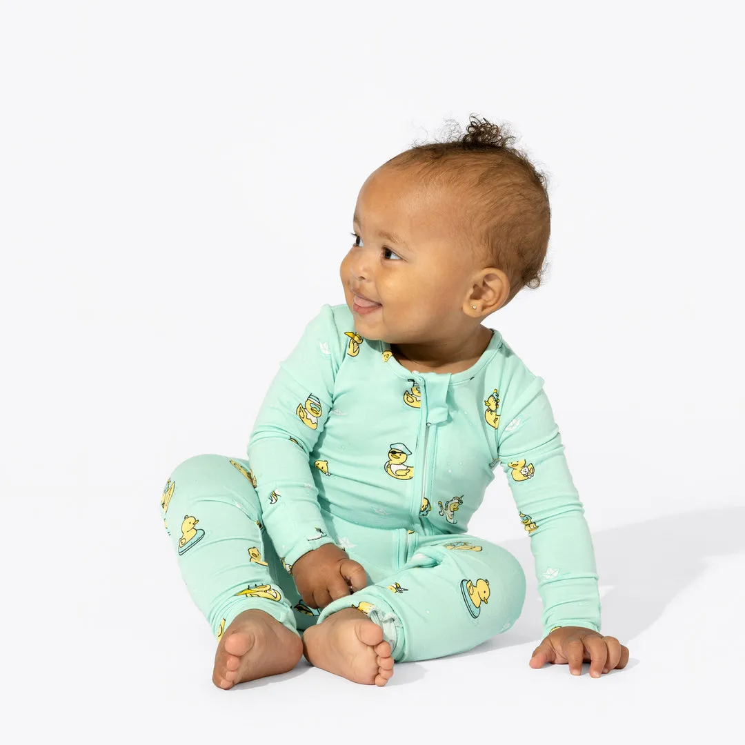 Bellabu Bear Convertible Footie - Rubber Ducky