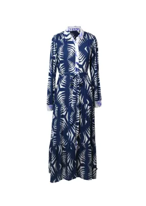 Big leaf korean dress