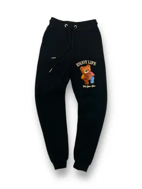 Black Pike Kids 'Enjoy Life' Joggers