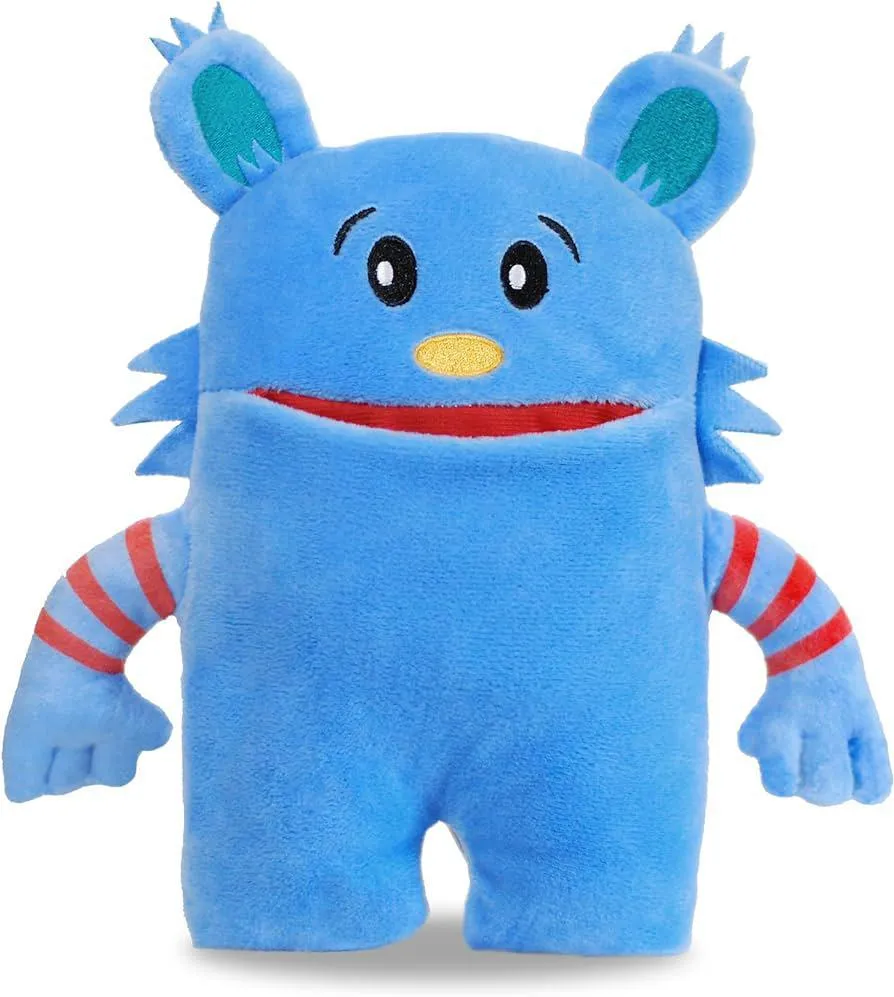 Blue Monster Tooth Fairy Pillow