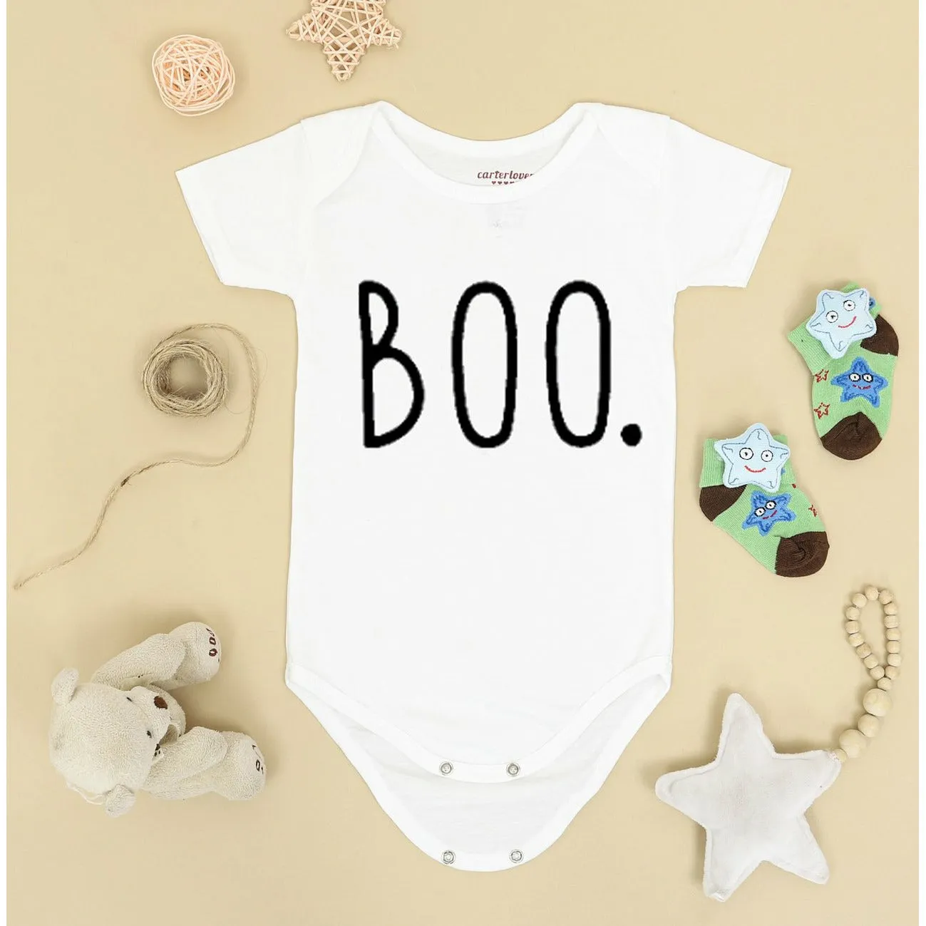 Boo Halloween Baby Outfit