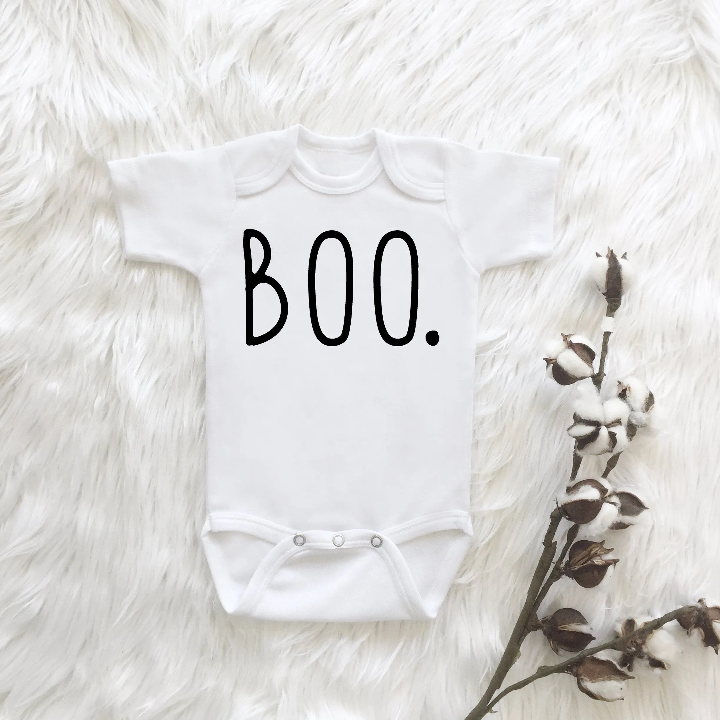 Boo Halloween Baby Outfit