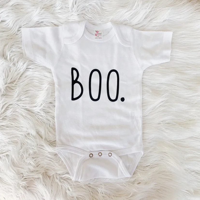 Boo Halloween Baby Outfit