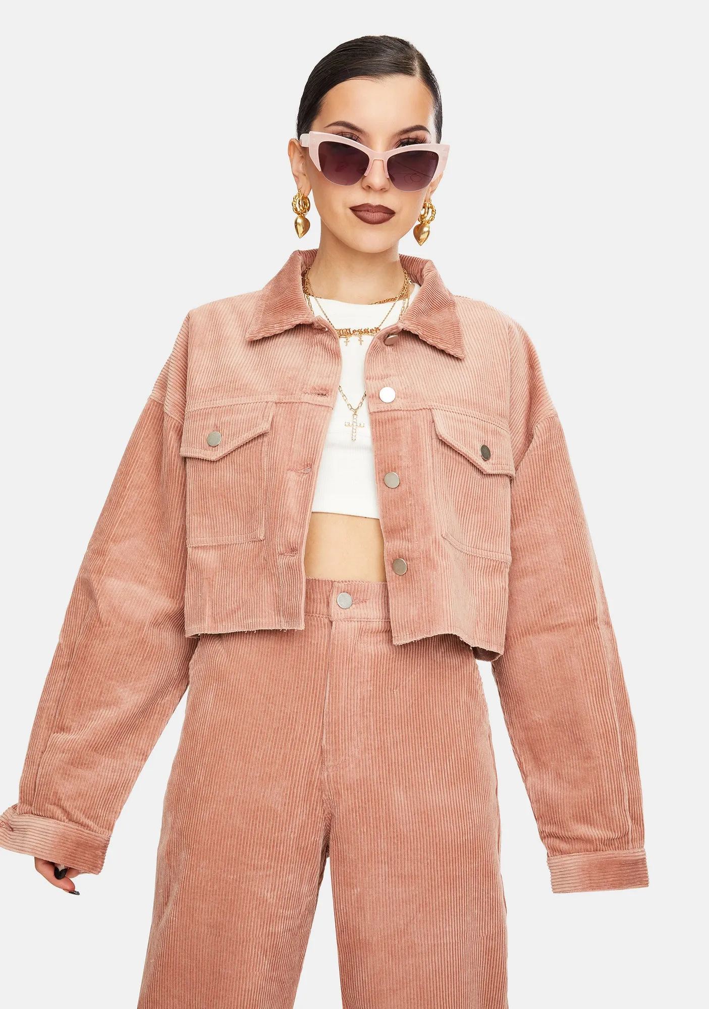 Brick Harriet Corduroy Jacket