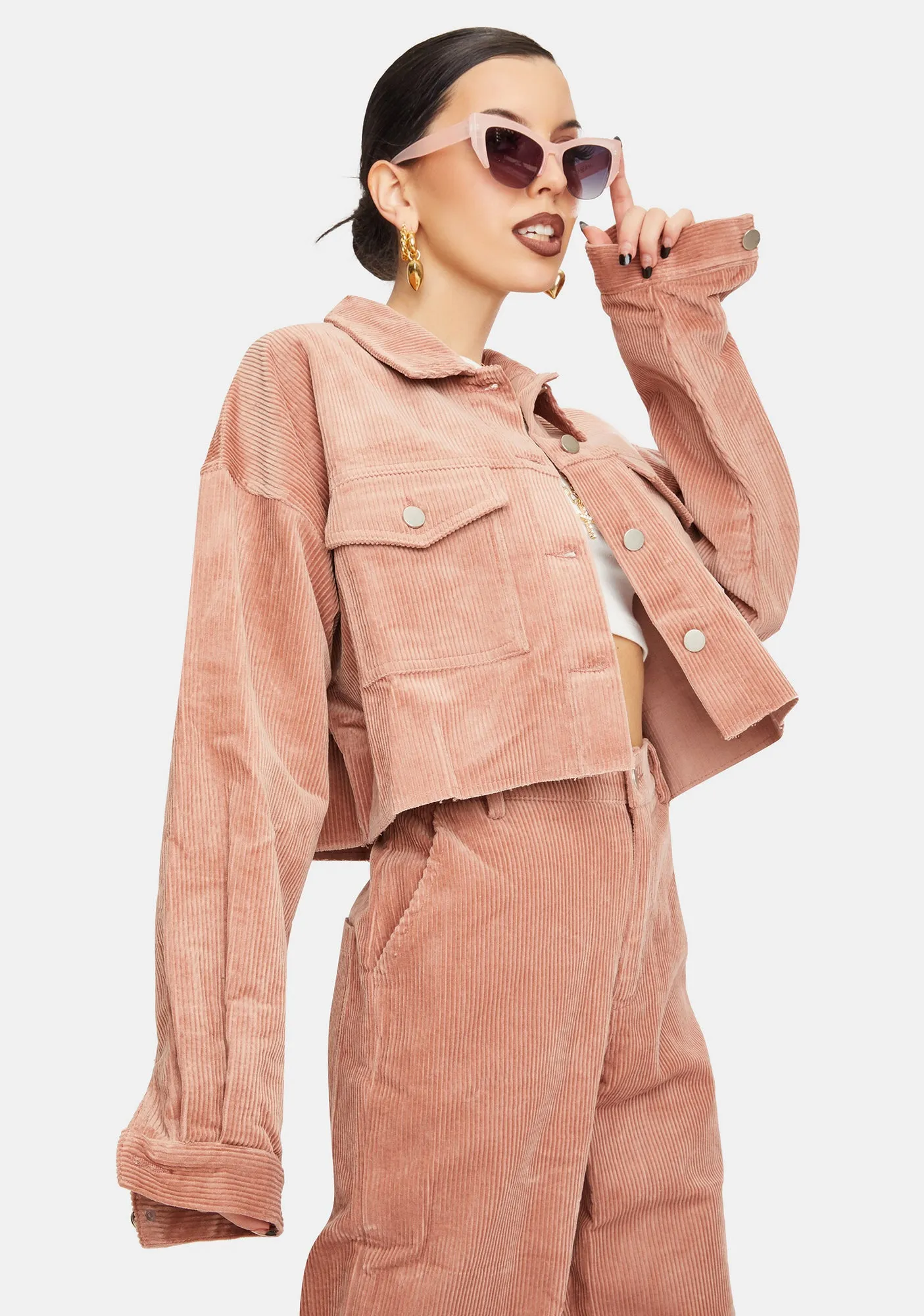 Brick Harriet Corduroy Jacket