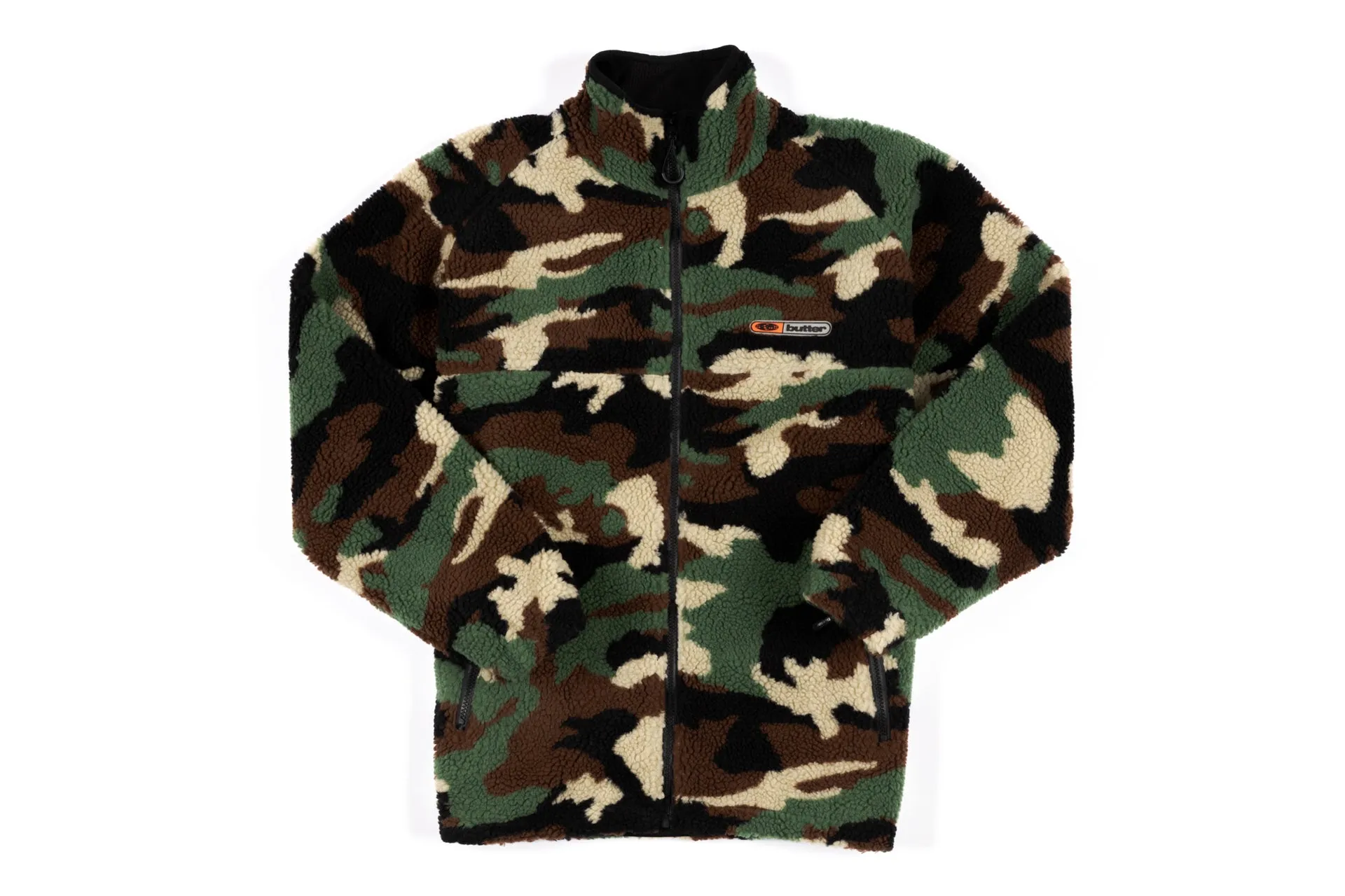 Butter Goods Camo Sherpa Jacket