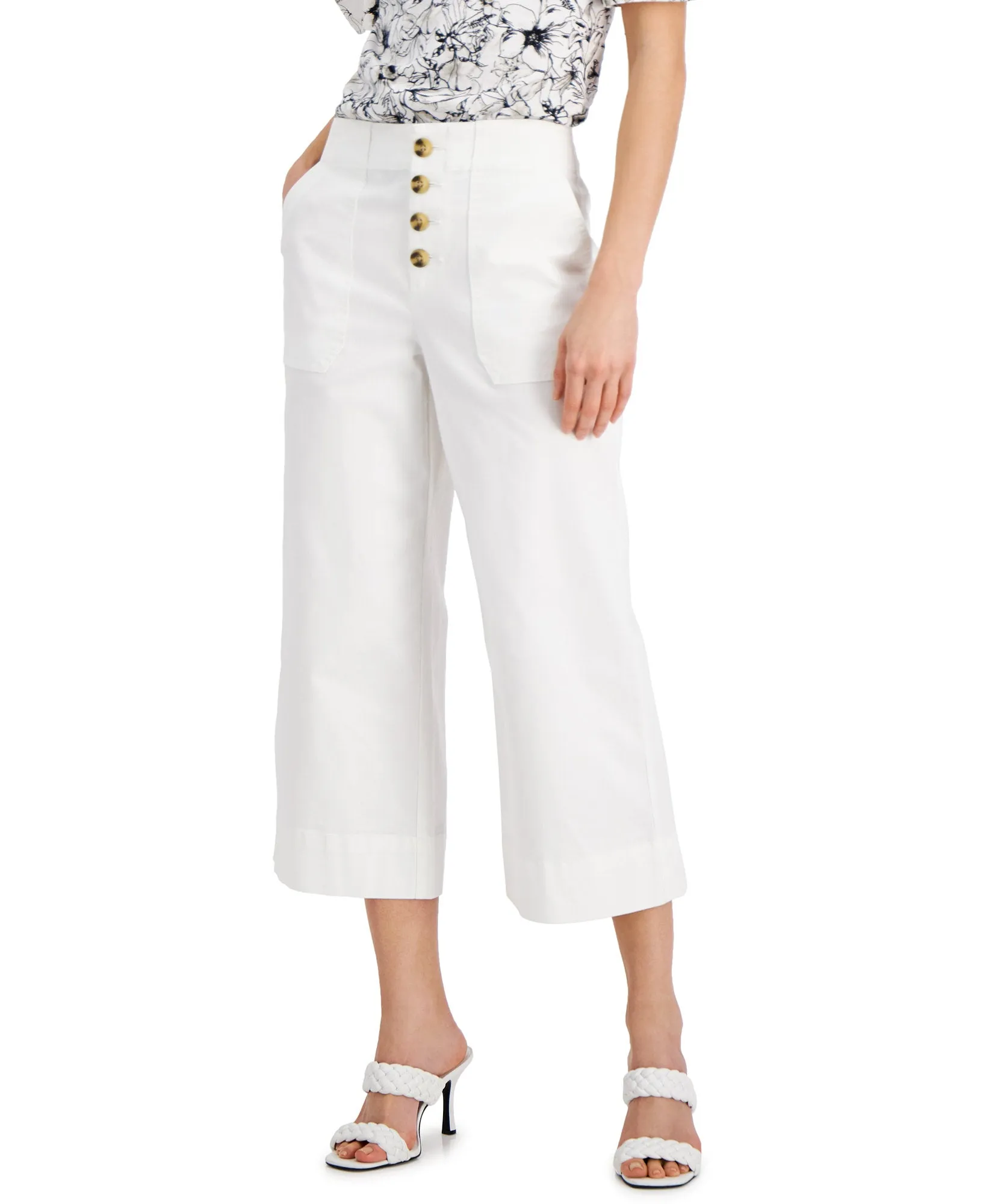 Button-Fly Culottes