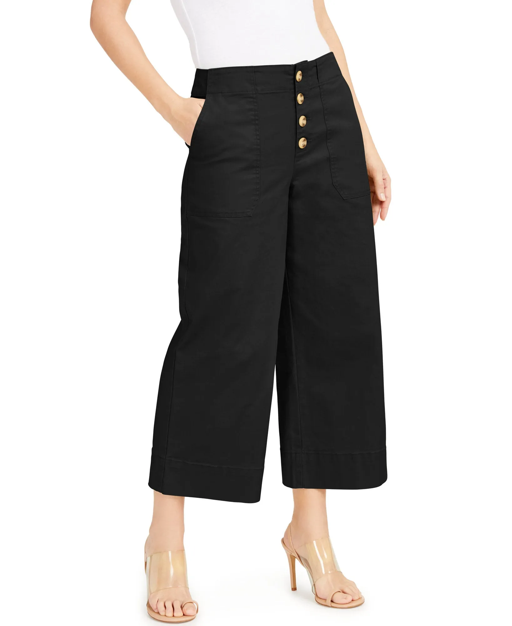 Button-Fly Culottes