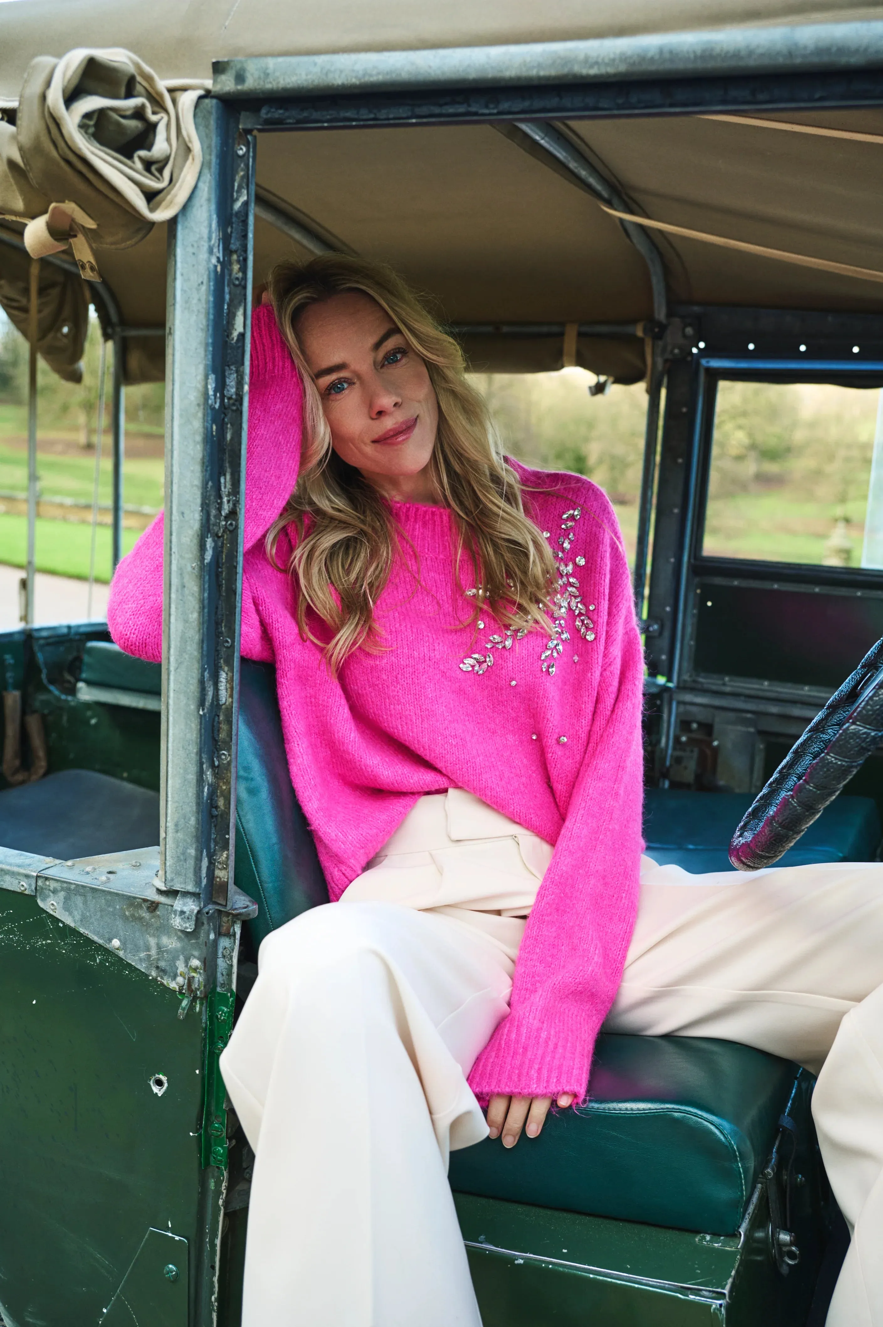 Cerise Sweater