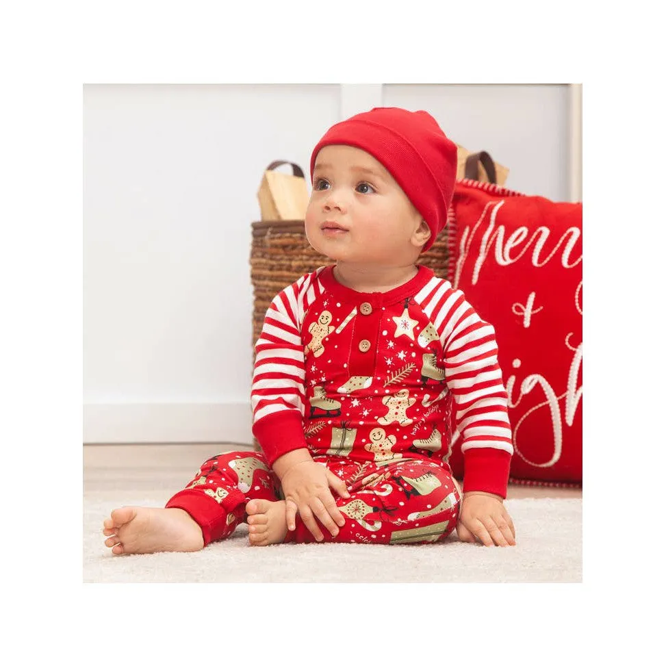 Christmas Joy Henley Romper