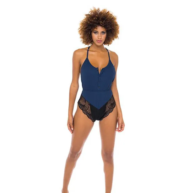 Claribel Ribbed Jersey Romper