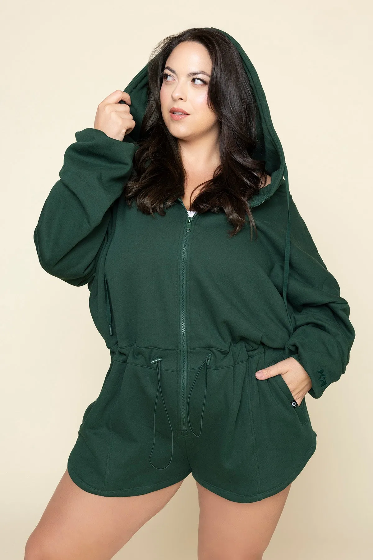 Cloud Romper - Game Time Green