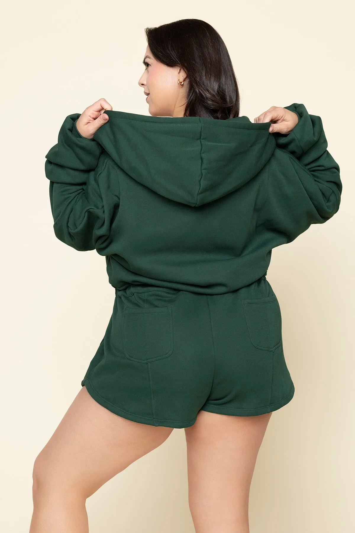Cloud Romper - Game Time Green
