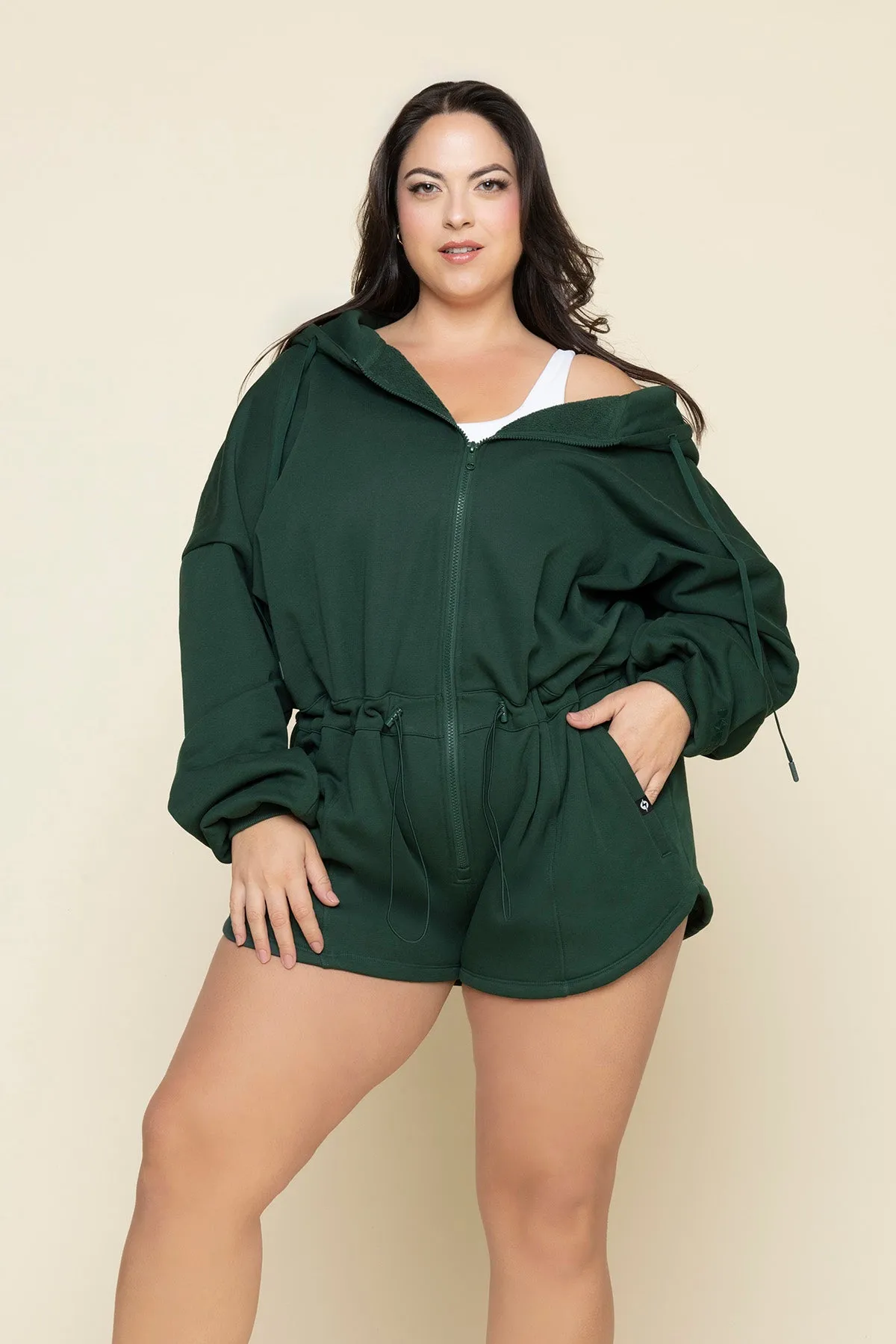 Cloud Romper - Game Time Green