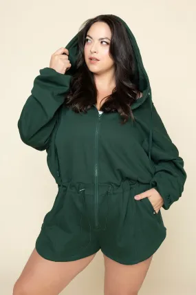 Cloud Romper - Game Time Green