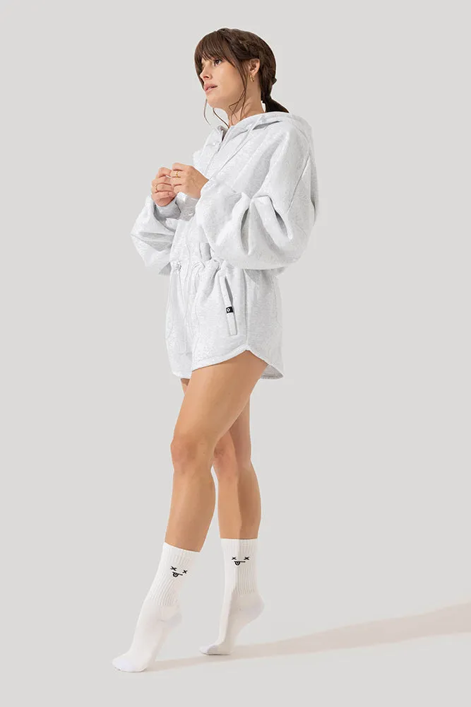 Cloud Romper - Heather Grey