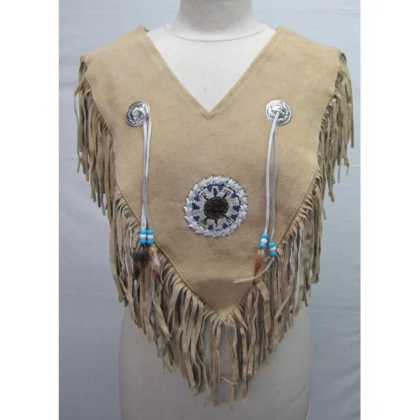 COCHISE PONCHO (BLK/BAGE/TAN) ER221