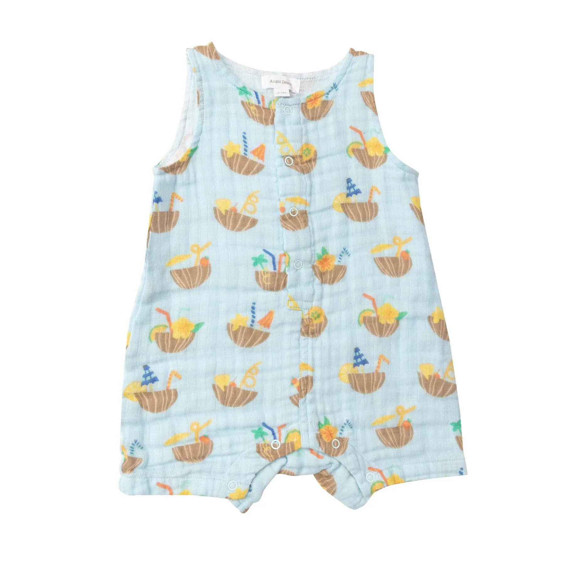 Coconut Drinks Shortie Romper