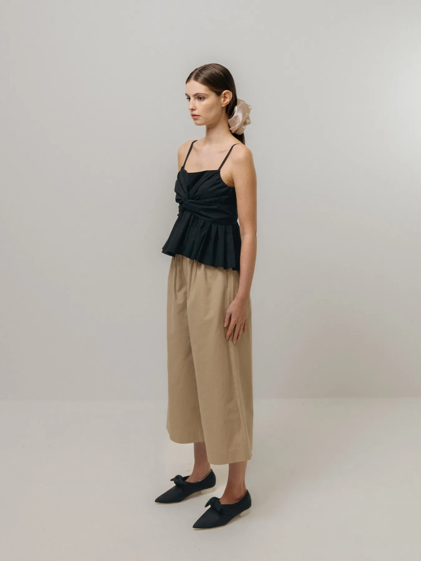 Cotton Culottes - Beige