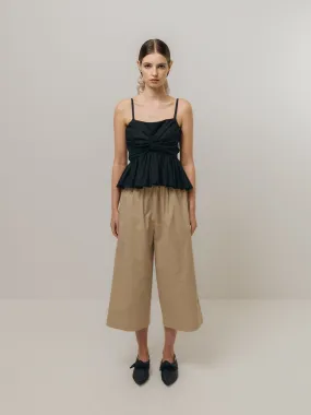 Cotton Culottes - Beige