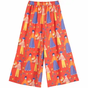 Couples Print Poplin Culottes by Bobo Choses Womenswear
