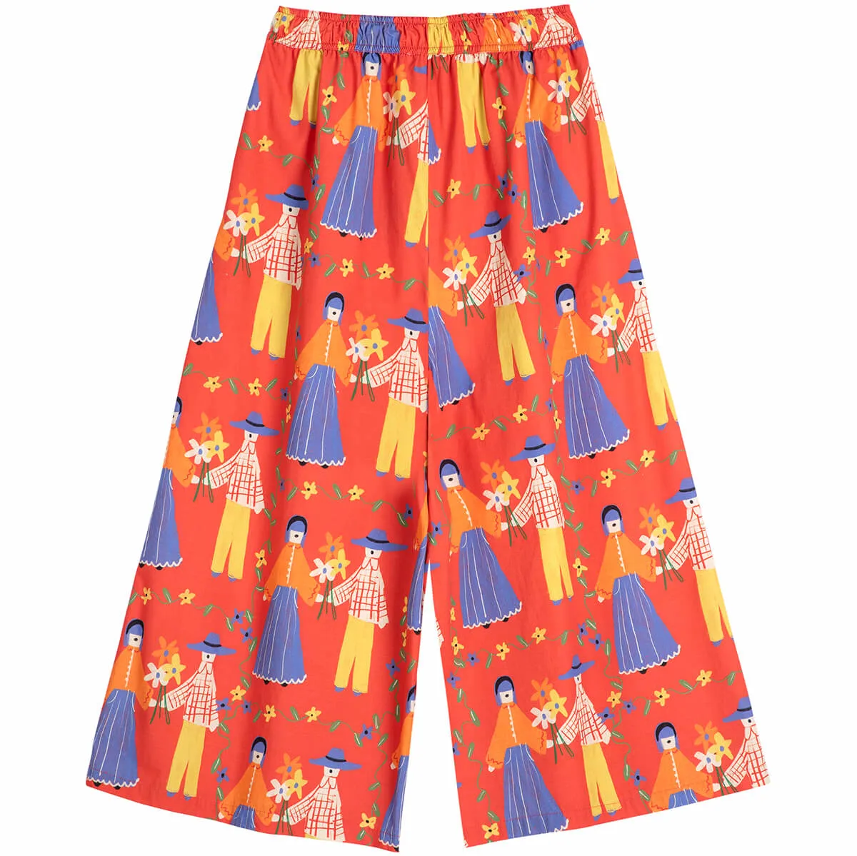 Couples Print Poplin Culottes by Bobo Choses Womenswear
