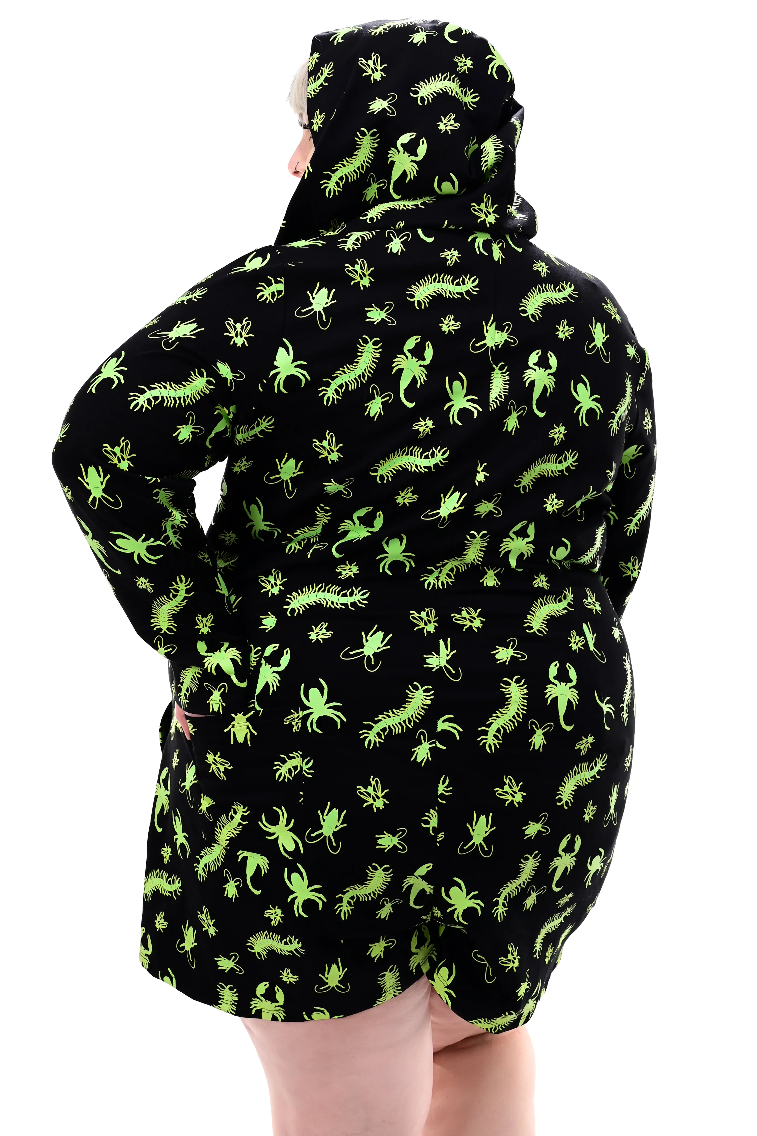Creepy Crawlers Lounge Romper - Glow in the Dark