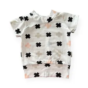 Cross Monochrome Summer Lounge Top