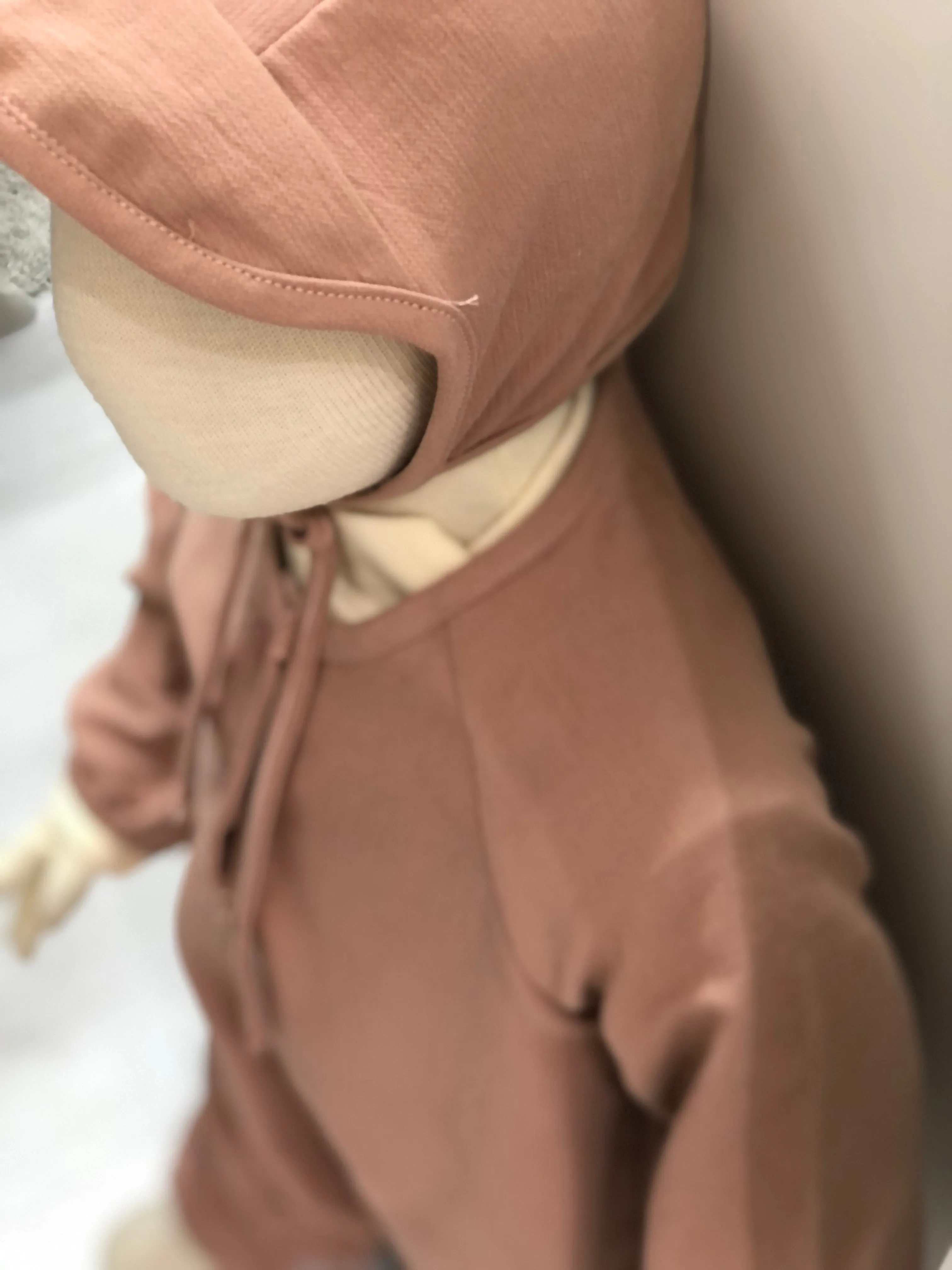 Darcy's Cotton Romper and Bonnet Set