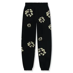 Denim Tears x CPFM Cactus Tears Wreath Black Sweatpants